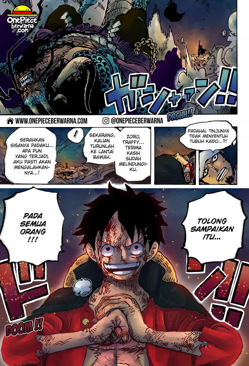 One Piece Berwarna Chapter 1010